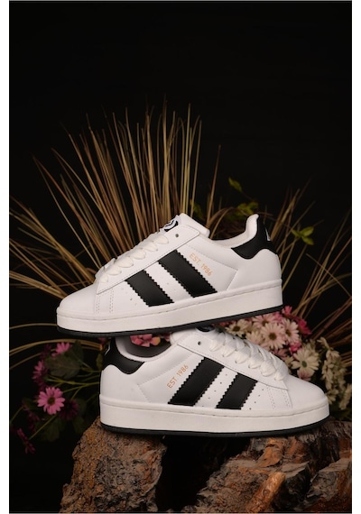 Cool Genç Unisex Kışlık Su Geçirmez Kaydırmaz Hafif Kauçuk Taban Rahat Cilt Deri Spor Ayakkabı Beyaz - Siyah Cool Genç Unisex Kışlık Su Geçirmez Kaydırmaz Hafif Kauçuk Taban Rahat Cilt Deri Spor Ayakkabı Beyaz - Siyah