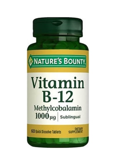 Nature'S Bounty Vitamin B12 Methylcobalamin 1000 Mcg 60 Dilaltı T