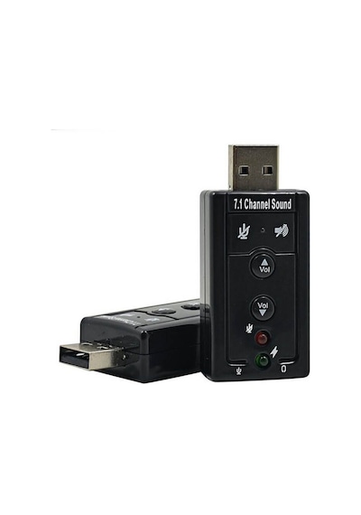 Wozlo 7.1 Virtual 3D USB Ses Kartı