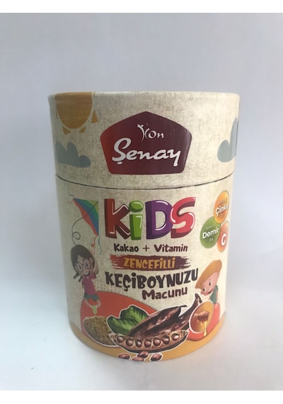 Şenay Kids Çocuklara Özel Zencefilli Keçiboynuzu Macunu 240 G