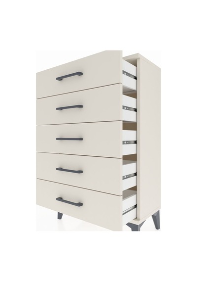 Arges Komodin 5 Çekmeceli 60x30x96 Aytaşı-aytaşı Aytaşı