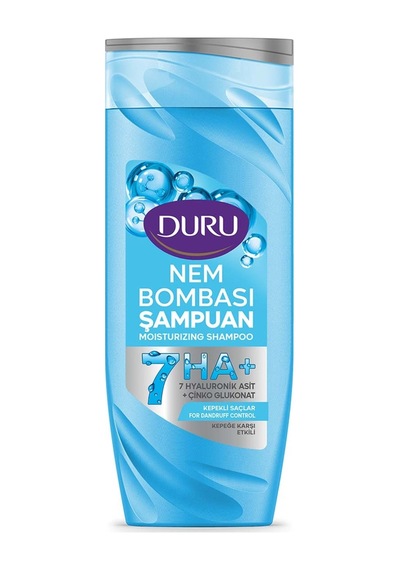 Duru Nem Bombası Kepeğe Karşı Etkili Şampuan 600 Ml - 8 Adet Tarı
