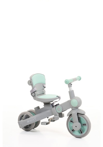 Flow 9in1 Smart Trike Çift Yönlü, Yatabilir, Katlanabilir, Denge Bisikleti Özellikli Bebek Ve Çocuk Bisikleti Mint Yeşili