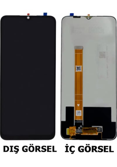Teknonet Realme C15 Uyumlu Lcd+dokunmatik
