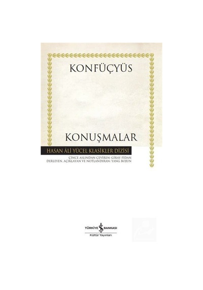 Mercankitap Konuşmalar (Karton Kapak) / Konfüçyüs