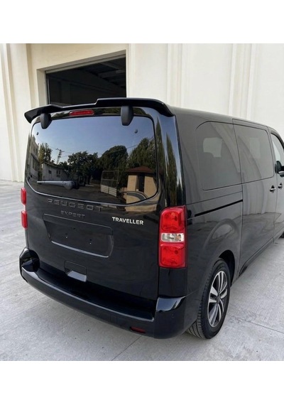 Citroen Jumpy 2018-2026 Bagaj Üstü Spoyler Rüzgarlık Boyasız Plastik