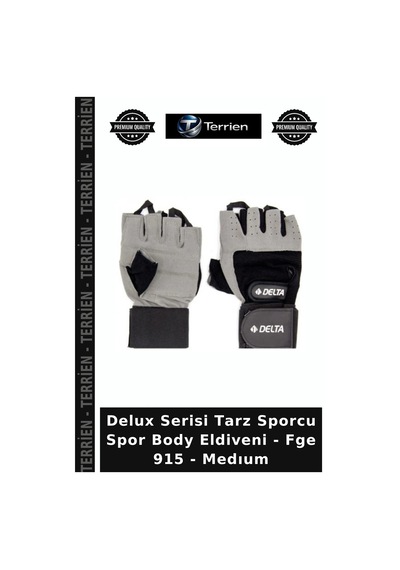 Delux Serisi Tarz Sporcu Spor Body Eldiveni - Fge 915 - Medıum