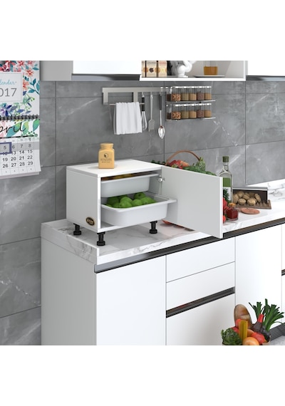 Kenzlife sepetli mutfak dolabı ruberukapak byz 038x45x30 kapaklı banyo çamaşır beyaz 2 li sepet Kenzlife sepetli mutfak dolabı ruberukapak byz 038x45x30 kapaklı banyo çamaşır beyaz 2 li sepet