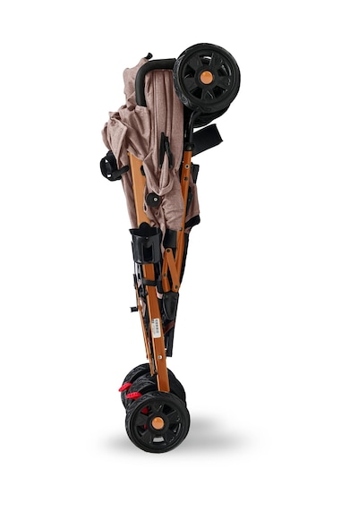 Comfymax Tam Yatar Baston Bebek Arabası – Wood Brown
