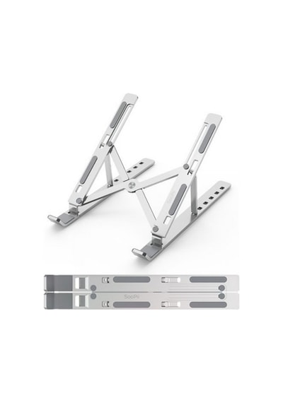 SooPii DM08 10''-15.6'' 6 Seviyeli Alüminyum Notebook Standı