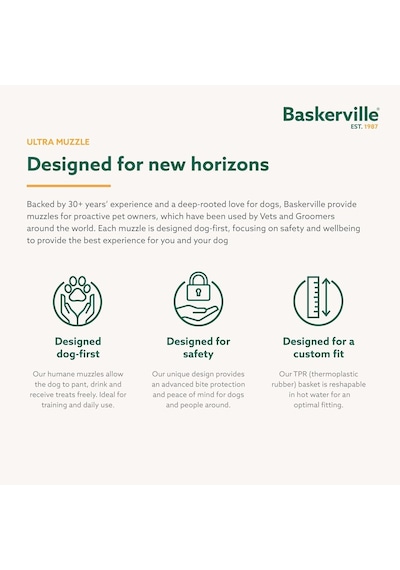 Company Of Animals Baskerville Ultra Ağızlık, Boyut 1