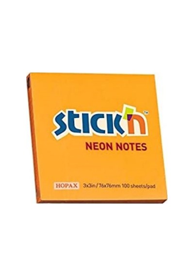 Gıpta Stıckn 76X76 Neon Turuncu 100Yp