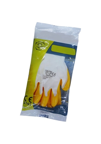 Pn7 Nitril Eldiven - Sarı 12 Çift