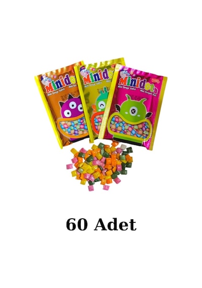 60 Adet Minidots Draje Sakız