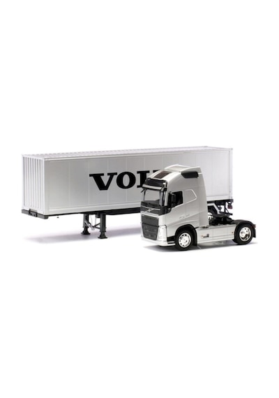 1:32 Volvo Model Tır Oyuncak Volvo Tır Oyuncak Dorseli Tır Kolekisyon Renkli