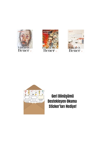 Yabancı + Mızıkalı Yürüyüş + Dost + Okuma Sticker'ları