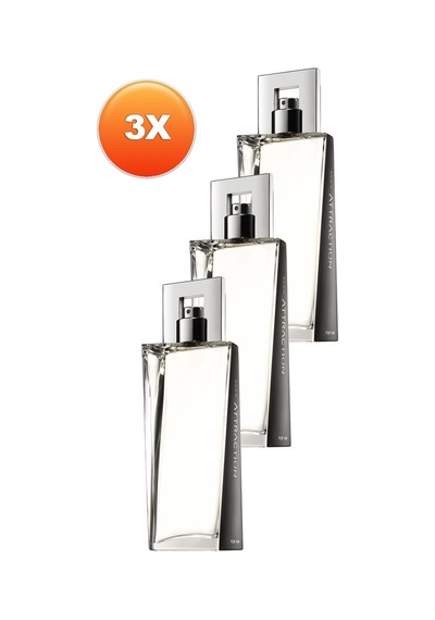 Avon Attraction Erkek Parfüm EDT 3 x 75 ML