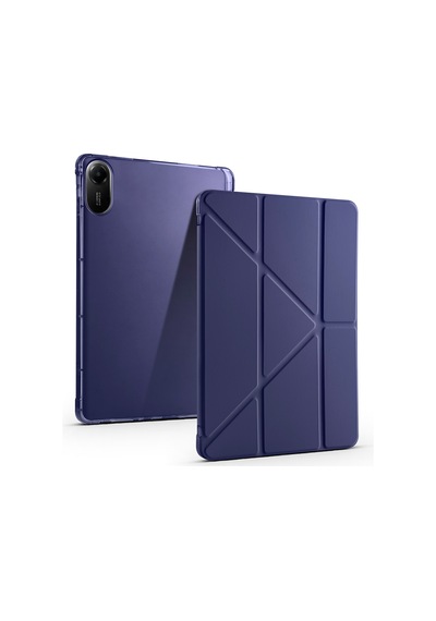 Teleplus Xiaomi Redmi Pad 2 Kılıf Trifolding Smart Katlanabilir Kalemlikli Kapaklı Kılıf Kapaklı Kılıf