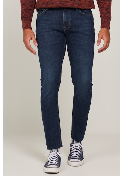 Lee Malone Skinny Fit Dar Kesim Düşük Bel Çok Dar Paça Taş Rengi Erkek Esnek Jean Denim Kot Pantolon L73607458 Taş