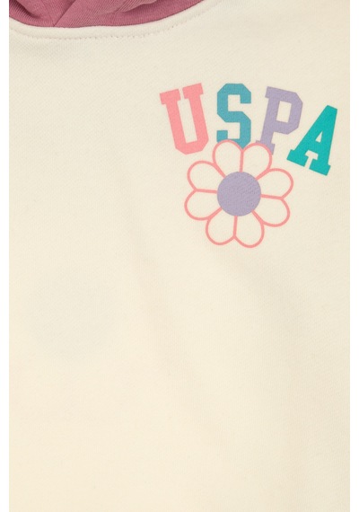U.s. Polo Assn. Kız Çocuk Koyu Pembe Sweatshirt 50317905-vr167 Koyu Pembe