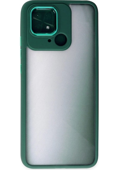 Mey İthalat Redmi 10c Kılıf Dora Kapak - Haki Yeşil Yesil