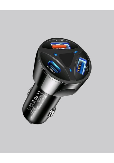 55w Güçlü Araç Şarj Power Delivery Destekli