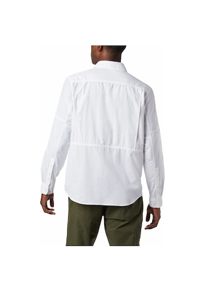 Columbia Silver Ridge2.0 Long Sleeve Shirt Erkek Gömlek - 100 Beyaz
