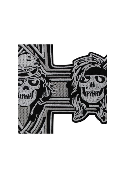 Dükkan Design Gotik İskelet Guns N Roses Patch/yama Renkli