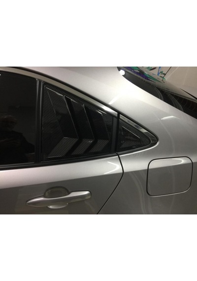 Toyota Corolla Uyumlu 2019 Arka Kelebek Cam Kaplama Spoiler Mat Siyah