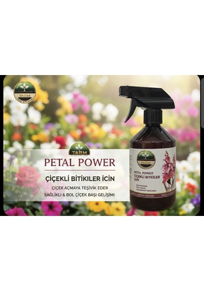 Petal Power Çiçekli Bitkiler İçin Organomineral Besin Çözeltisi 500 ML