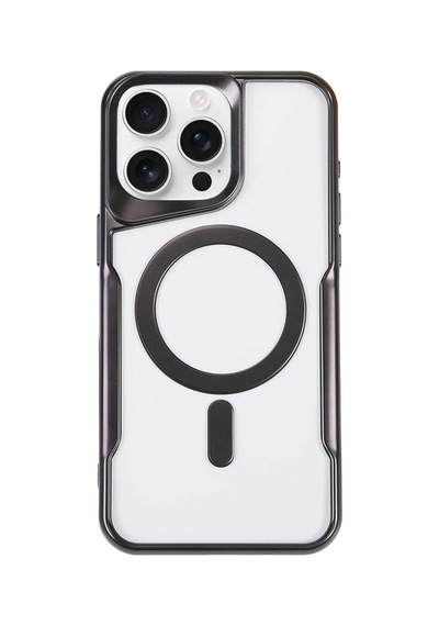 Newface - 383 - İphone 16 Pro Max Kılıf Boyi Magsafe Silikon Kapak - Edntrend - - Siyah Sıyah
