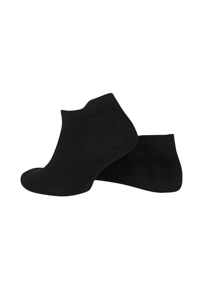 Oil Company Siyah Bambu Patik Çorap Unisex 001