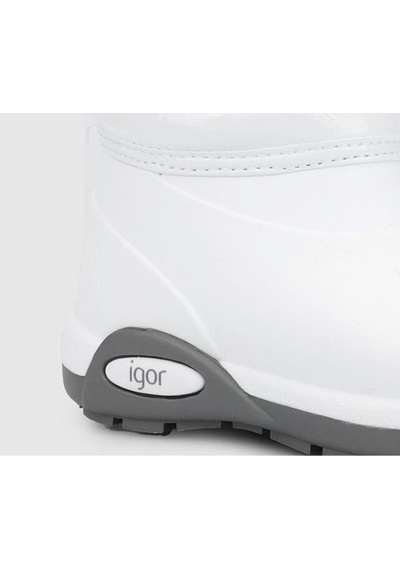 Igor İgor W10168-001 Topo Skı Charol Kız Çocuk Kar Botu Beyaz 22-29 Beyaz