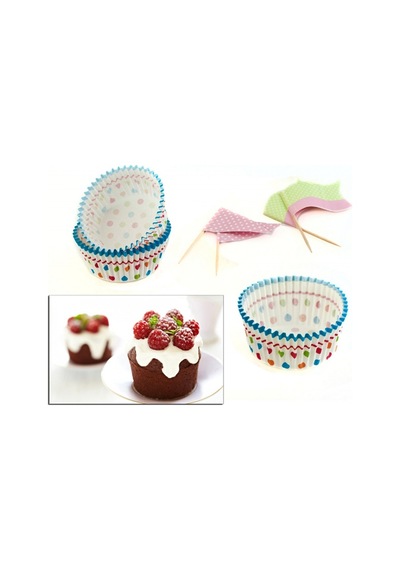 Kağıt Muffin Top Kek Kalıbı Çikolata Cup Cake Tart Kalıp Süsleme N11.2517