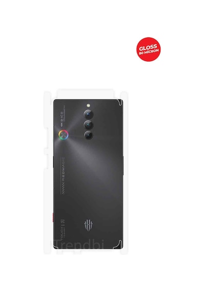 Zte Nubia Red Magic 8s Pro Arka Ve Yan Kaplama Koruyucu Hd Film