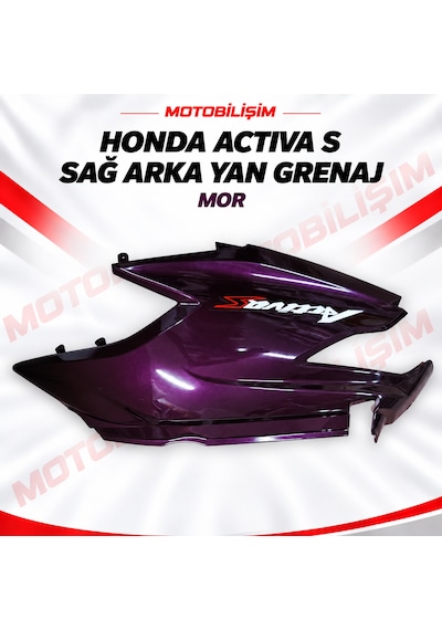 Honda Activa S Uyumlu Sağ Arka Yan Grenaj Mor