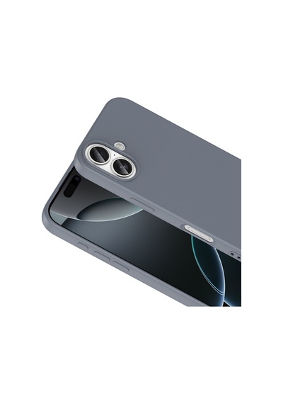 Apple iPhone Uyumlu 17 Kılıf Yumuşak Silikon Kamera Korumalı Lansman Pazarplus Lacivert