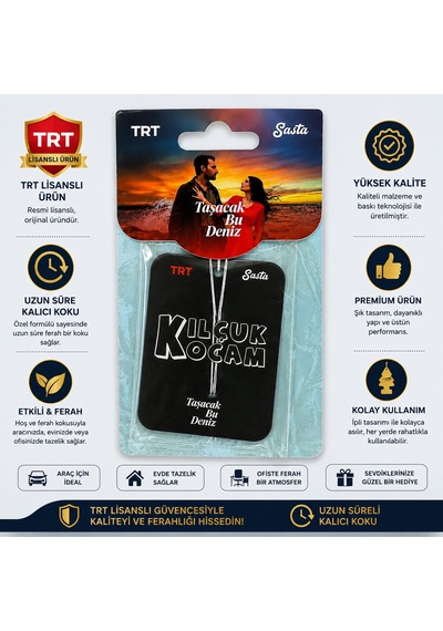 Bakgelal Taşacak Bu Deniz Kılçuk Kocam Trt Lisanslı Araç, Ev Ve Dolap Kokusu Uzun Süre Kalıcı