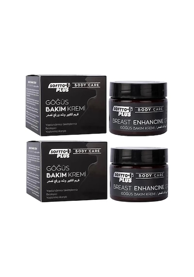 Göğüs Bakım Kremi 100ml, 2adet, Softto Plus