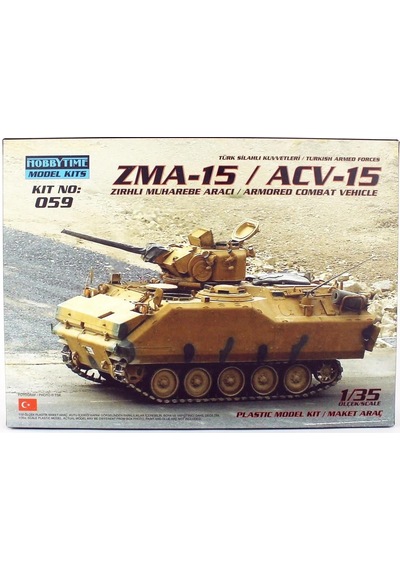 Hobbytime 059 1/35 Ölçek, Zma-15 / Acv-15 Zırhlı Muharebe Aracı, Plastik Model Kiti-51048