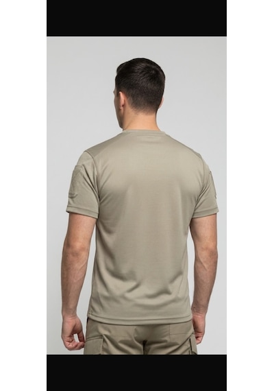 Urbamerteks Nano Cırtlı Tactical T-shirt Haki