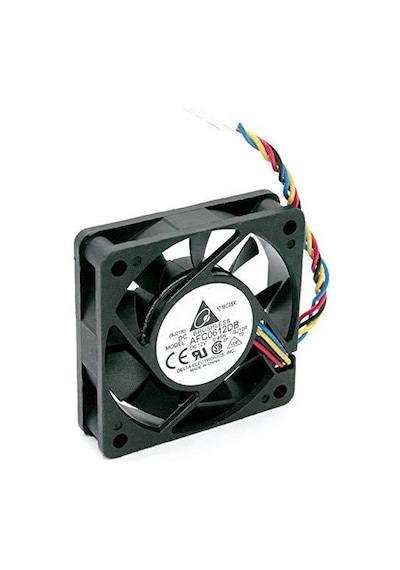 Delta Afc0612db-f00 60x60x15mm Soğutma Fanı, 7200 Rpm, 29.24 Cfm, 47.5 Dba Pwm 4-pin