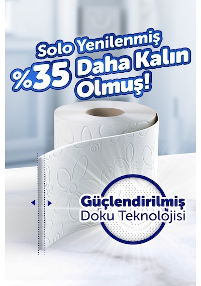 Ultra Dayanıklı Tuvalet Kağıdı 96 Rulo 3x32