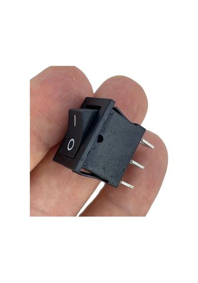 Ic-125 Mini Işıksız Yaylı Anahtar Off-mom 3p