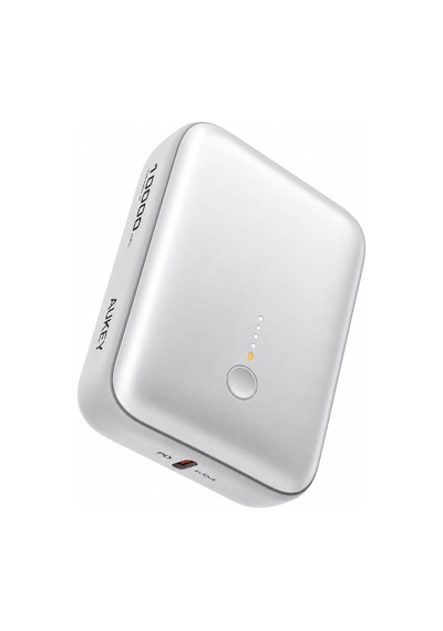 Aukey Pb-y55-wh Spark Mini 10000 Mah Kompakt Hızlı Şarj Powerbank - Beyaz