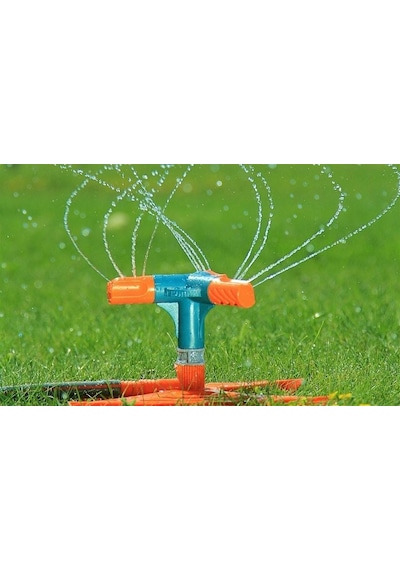 Kazıklı Turbo Üç Kollu Çim Fıskiyesi Sprink Rekorlu