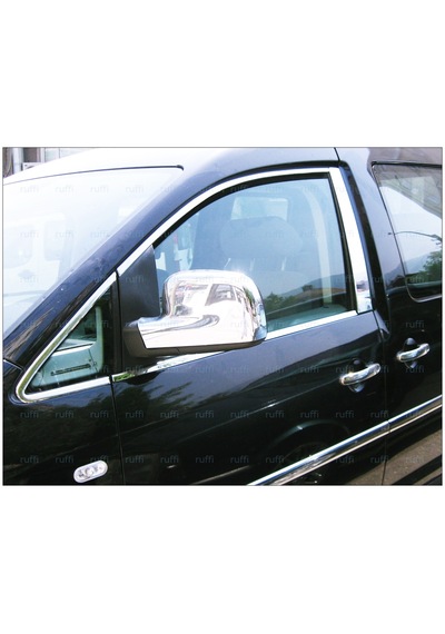Vw Caddy Krom Ayna Kapağı 2 Prç. 2004-2015 Paslanmaz Çelik