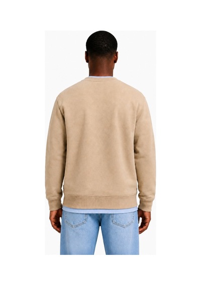 Bad Bear Outlands Crewneck Man Beıge Sweatshırt 26.02.12.012-c17 Bej