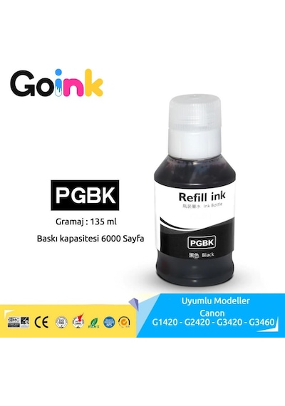 Canon G3420 GI-41 4 Renk Mürekkep Seti - (GI-41C/GI-41M/GI-41PGBK/GI-41Y)