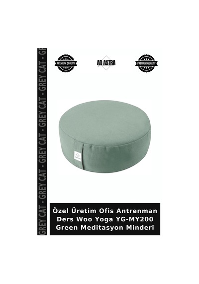 Özel Üretim Ofis Antrenman Ders Woo Yoga Yg-my200 Green Meditasyon Minderi Yeşil